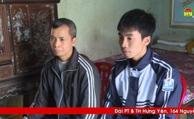 Tinh thần hiếu học vượt khó của em Đàm Hồng Dương , Trường THPT Văn Giang