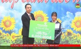  Ước mơ trở thành bác sỹ của em Lê Thị Minh Ngọc, học sinh trường THPT Kim Động