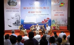 Gặp mặt &quot;Nhớ ngày tựu trường Phù Cừ 45 năm trước&quot;