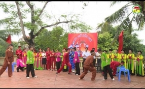 Lưu giữ hồn quê: Làng văn hóa Đình Dù - Xuân Lôi xã Đình Dù, huyện Văn Lâm.