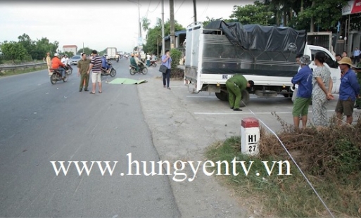 Phù Cừ: Va chạm ô tô, người đi mô tô tử vong tại chỗ