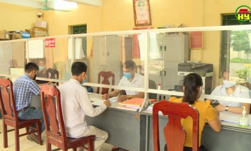 Xã Hải Triều làm tốt công tác cải cách thủ tục hành chính