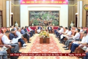 Bí thư Tỉnh ủy làm việc với Liên danh Makara Capial