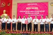 Công bố quyết định của Ban Bí thư về công tác cán bộ
