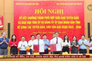 Ký kết chương trình phối hợp