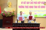 Ký kết quy chế phối hợp hoạt động