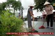 “Nhà sạch, ngõ đẹp” để làng quê thêm đáng sống