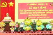 Truy tặng danh hiệu anh hùng cho Thiếu tướng Hoàng Sâm