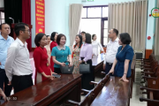 Hội đồng thẩm định trường Chính trị Nguyễn Văn Linh đạt chuẩn mức 1