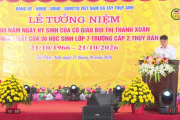 Lễ tưởng niệm cô giáo, liệt sĩ Bùi Thị Thanh Xuân