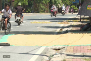 Tái diễn tình trạng phơi thóc ảnh hưởng đến ATGT
