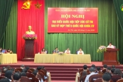 Đại biểu Quốc hội tiếp xúc cử tri huyện Ân Thi sau kỳ họp thứ 6 Quốc hội khóa XV