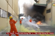 Diễn tập chữa cháy tại doanh nghiệp