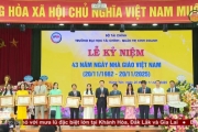 Trường Đại học Tài chính – Quản trị kinh doanh kỷ niệm ngày Nhà giáo Việt Nam