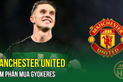 Manchester United  đàm phán mua Gyokeres