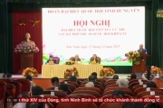Đại biểu Quốc hội tiếp xúc cử tri tại phường Sơn Nam