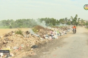 Đốt rác tự phát gây ô nhiễm không khí