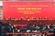 Họp báo quốc tế Đại hội đại biểu toàn quốc lần thứ XIV của Đảng