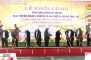 Khởi công công trình giao thông