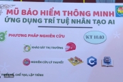 Mũ bảo hiểm thông minh ứng dụng trí tuệ nhân tạo