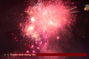 Bắn pháo hoa chào đón năm mới