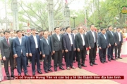 Dâng hương tưởng niệm Tướng quân Phạm Ngũ Lão