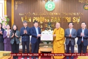 Thăm, chúc Tết Giáo hội Phật giáo Việt Nam tỉnh