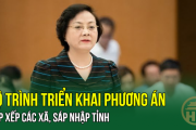 Lộ trình triển khai phương án sắp xếp các xã, sáp nhập tỉnh
