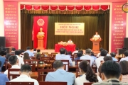 Đoàn Đại biểu Quốc hội tỉnh Hưng Yên tiếp xúc cử tri huyện Yên Mỹ