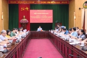 Thường trực Tỉnh ủy giao ban với Ủy ban MTTQ Việt Nam, các tổ chức chính trị - xã hội