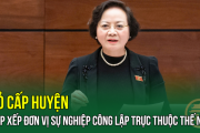 Bỏ cấp huyện: Sắp xếp đơn vị sự nghiệp công lập trực thuộc thế nào?
