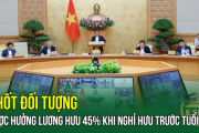 Chốt đối tượng được hưởng lương hưu 45% khi nghỉ hưu trước tuổi
