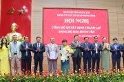 Công bố quyết định thành lập Đảng bộ Báo Hưng Yên
