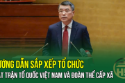 Hướng dẫn sắp xếp tổ chức bộ máy cơ quan Mặt trận Tổ quốc Việt Nam, đoàn thể cấp xã