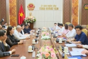 Chủ tịch UBND tỉnh làm việc với doanh nghiệp nước ngoài 