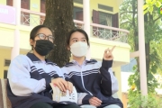 Em Nguyễn Thị Trà My học sinh 3 tốt cấp Trung ương 