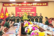 Bàn giao nhiệm vụ Chỉ huy trưởng Bộ CHQS tỉnh