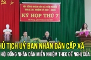 Chủ tịch Uỷ ban nhân dân cấp xã do Hội đồng nhân dân miễn nhiệm theo đề nghị của ai?