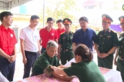 Khám bệnh, cấp thuốc miễn phí cho nhân dân
