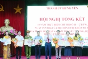 Tổng kết 10 năm thực hiện chỉ thị 05