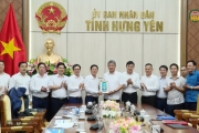 Đồng chí Chủ tịch UBND tỉnh làm việc với Hội Doanh nghiệp trẻ Hà Nội