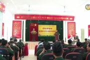 Kiểm tra kết quả thực hiện nhiệm vụ tại Bộ CHQS tỉnh