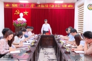 Kiểm tra việc lãnh đạo, chỉ đạo, quán triệt triển khai nghị quyết