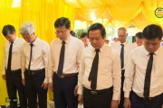 Tỉnh ủy, HĐND, UBND, Ủy ban MTTQ Việt Nam tỉnh viếng liệt sĩ