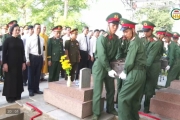 Truy điệu và an táng hài cốt liệt sĩ