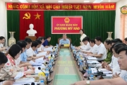 UBND tỉnh làm việc với phường Mỹ Hào