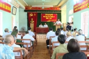 Bí thư Tỉnh ủy dự sinh hoạt chi bộ thôn Quang Yên