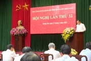 Hội nghị Ban Chấp hành đảng bộ tỉnh lần thứ 32