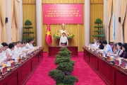 Chủ tịch nước làm việc với Ban Thường vụ Tỉnh ủy Hưng Yên và Tỉnh ủy Thái Bình