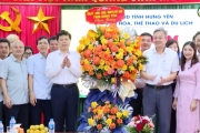 Lãnh đạo tỉnh chúc mừng 21/6